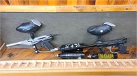 Tippmann and piranha paintball guns