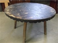 PINE ROUND TABLE COTTAGE TABLE