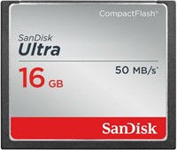 SanDisk Ultra 16GB Compact Flash Memory Card Speed