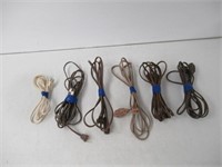"As Is" Lot Of (6) Extension Cords, Various