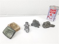 Sculptures/Porte-savon en pierre à savon
