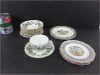 Pieces céramique diverse Royal Albert/  Allerton's