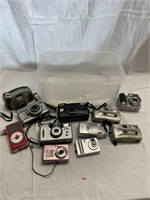 Lot Of 11 Cameras