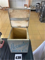 Antique Milk Box