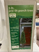 5' Prelit Porch Tree