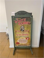 The White Rabbit Saloon Sign