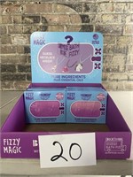 Display of 6 Fizzy Magic Bath Fizzies