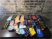 20 Assorted Pairs of Parquet Socks