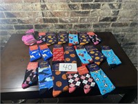 20 Assorted Pairs of Parquet Socks