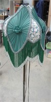floor lamp with "new" beaded shade