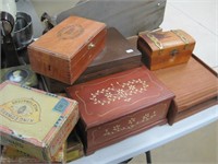 group of boxes