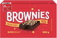 Vachon Mega Brownies with Peanuts and Decadent