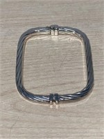 Bangle Bracelet Size M 925 Silver