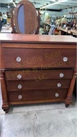 Step Back Chest of Drawers 45” x 22” x 44.5”