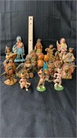 Mini Native American figurines