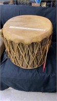 N.A. Animal hide drum