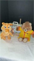 Teddy Ruxpin doll with cassette with caterpillar