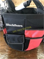 Black Thorn Bucket Tool Bag 10" x 10" Hard Shell