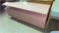 Pink Deco TV Stand 60x16x26