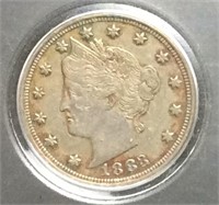 1883 Liberty ‘V’ Nickel Coin