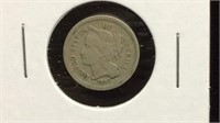 1866 Three Cent Nickel Coin