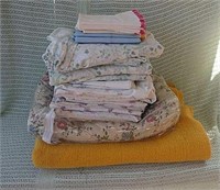 Pillow cases, fitted sheets, sheets, blankets