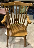 New Style Windsor  back arm  chair, (1284)