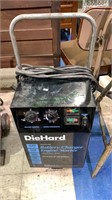 Diehard manual battery charger engine starter