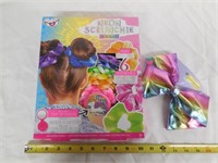 Neon Scrunchie Design Kit & Big Hair Bow