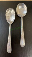 S Kirk sterling silver spoons, in the old