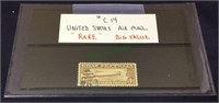 GRAF ZEPPELIN, United States Air Mail, rare, big