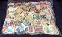 Worldwide stamps, bag with approximately 1000