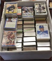 Sports cards, box lot of approximately 1500