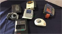 Vintage electronics, Lot of six, Sony, Aiwa,