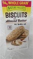 Nature Valley Biscuits w/ Almond Butter 30pks ** A