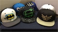 Fitted hats, lots of 12 fitted hats, different