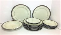 Mikasa "Palatial Platinum" Dinnerware Set