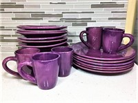 Salute Purple Dinnerware