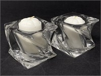 Thick Glass Small Candle Votives