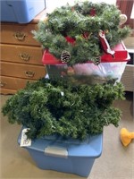 Christmas Wreaths & Other Decorations