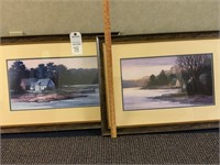 Beautiful Set of 2 Framed Pictures