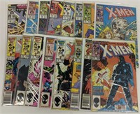 16 Vintage Uncanny X-Men Comic Books W/ Firsts