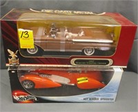 2 DIE CAST COLLECTIBLE CARS