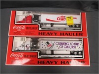 2 COCA COLA HEAVY HAULERS COLLECTIBLES