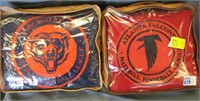 2 PENDLETON ROBE IN A BAG FOOTBALL BLANKETS