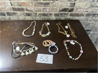 7pc's Assorted Jewelry