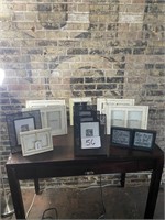 10 Assorted Picture Frames