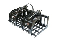 72" Skid Steer Skeleton Grapple Bucket