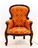 Furniture Vintage Accent Chair