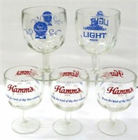 Beer goblets-thumbprint-3 Hamm's 1 PBR